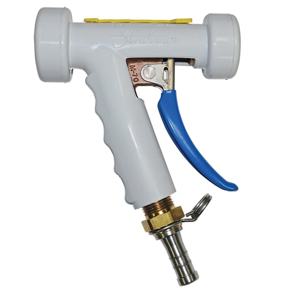 Strahman Washdown Equipemnt M70 Series M75 White Nozzel HD Cover W 12 Swvl Adapter M75W0050SWIVEL - main